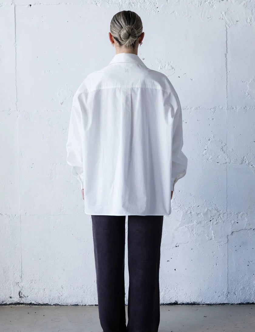 Bec Shirt in White Mabel