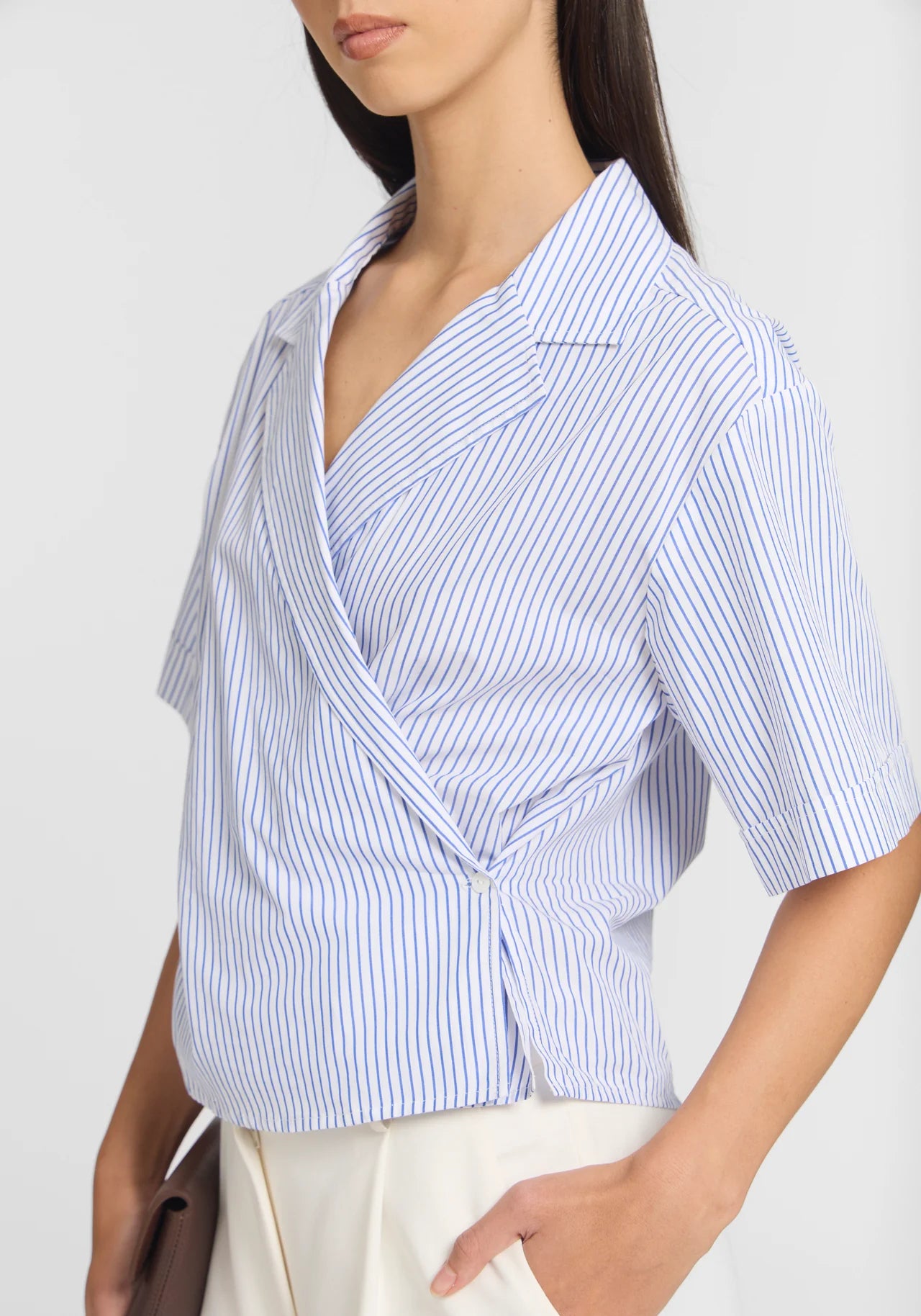 Zion Shirt in Stripe Viktoria + Woods
