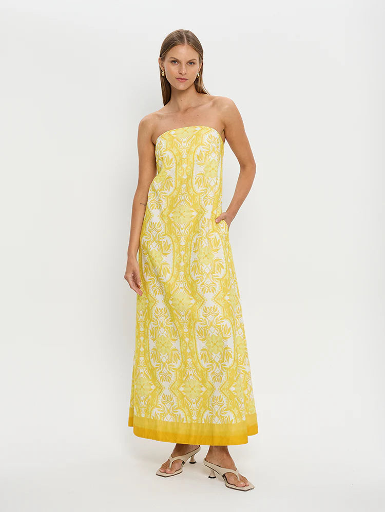 Madeline Strapless Maxi Dress