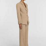 Michigan Blazer in Camel Viktoria + Woods