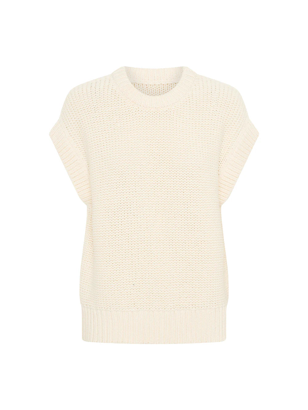 Olessia Knit Sweater in Cream