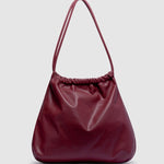 large burgundy Shoulder Bag clothlifestyle Boutique 