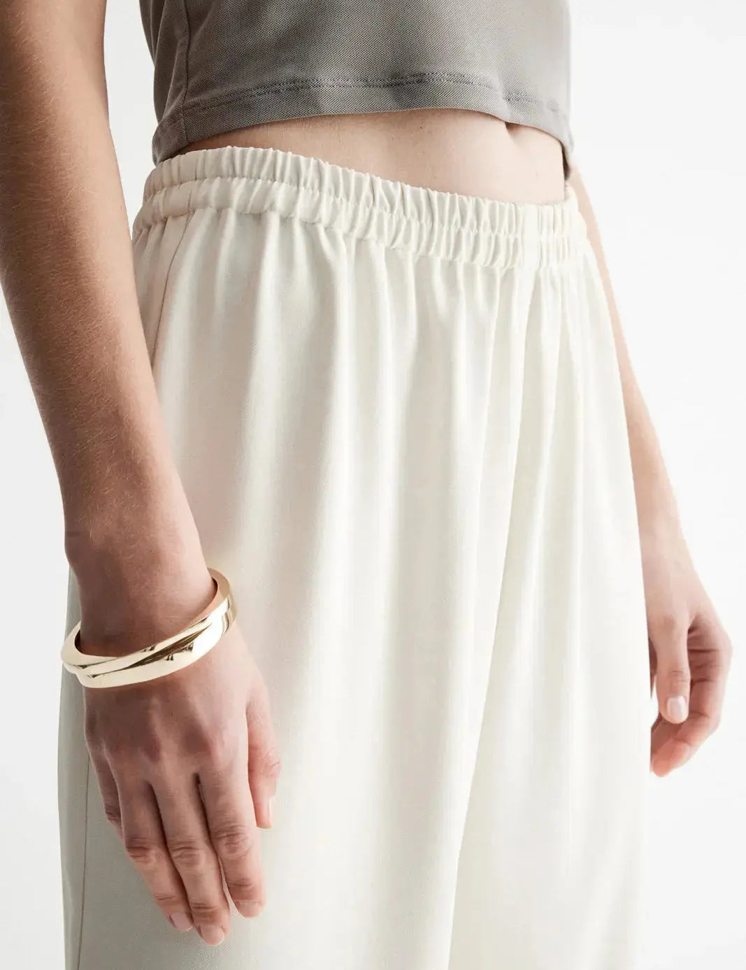 Edra Pant in Ecru Elka Collective