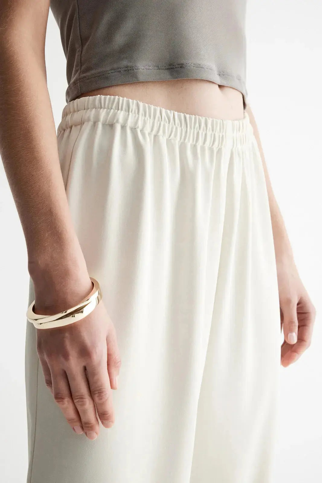 Edra Pant in Ecru Elka Collective