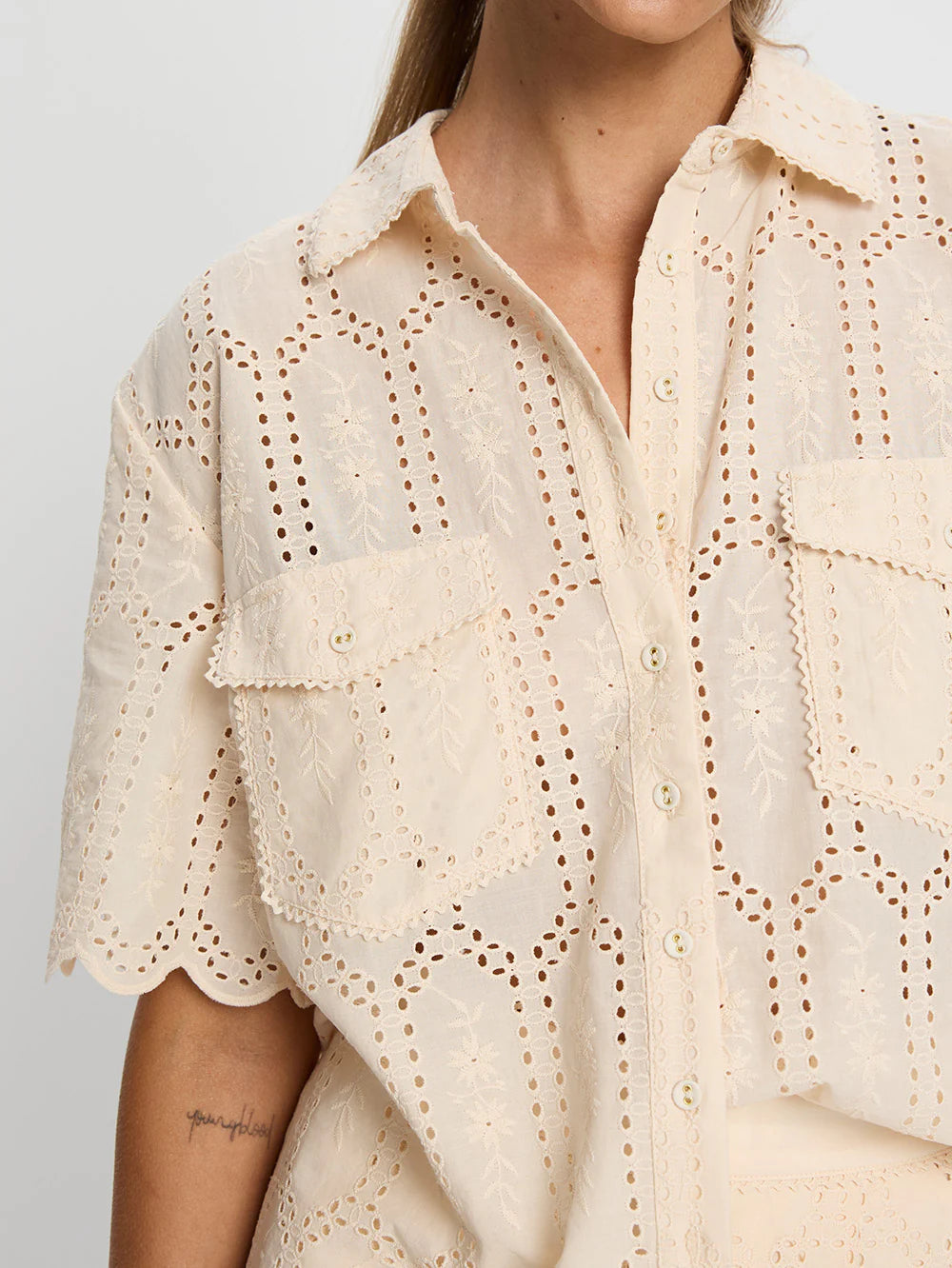 Estelle Shirt in Cream