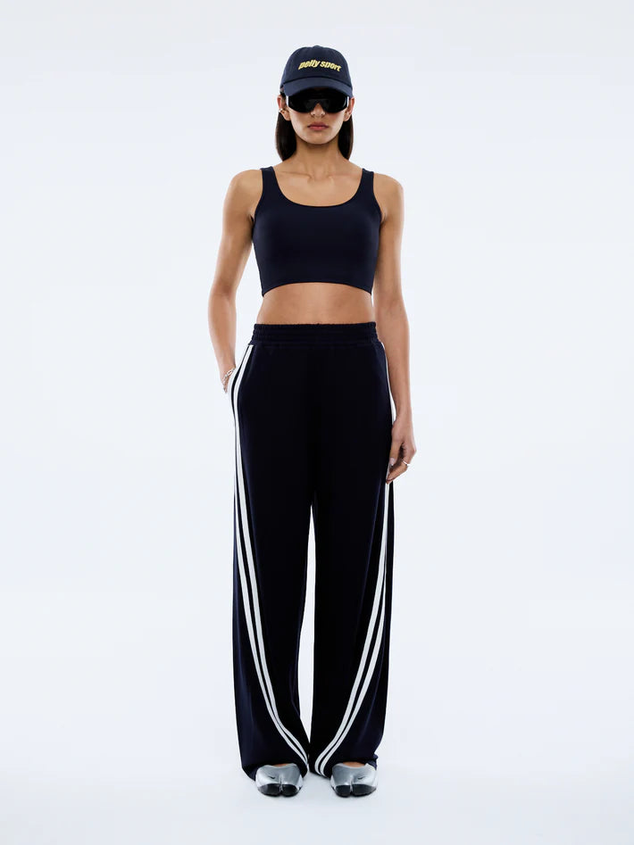 Valentina Pant in Black/White Ena Pelly