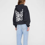 Harvey Sweatshirt Stencil in Vintage Black Cloth Lifestyle Boutique