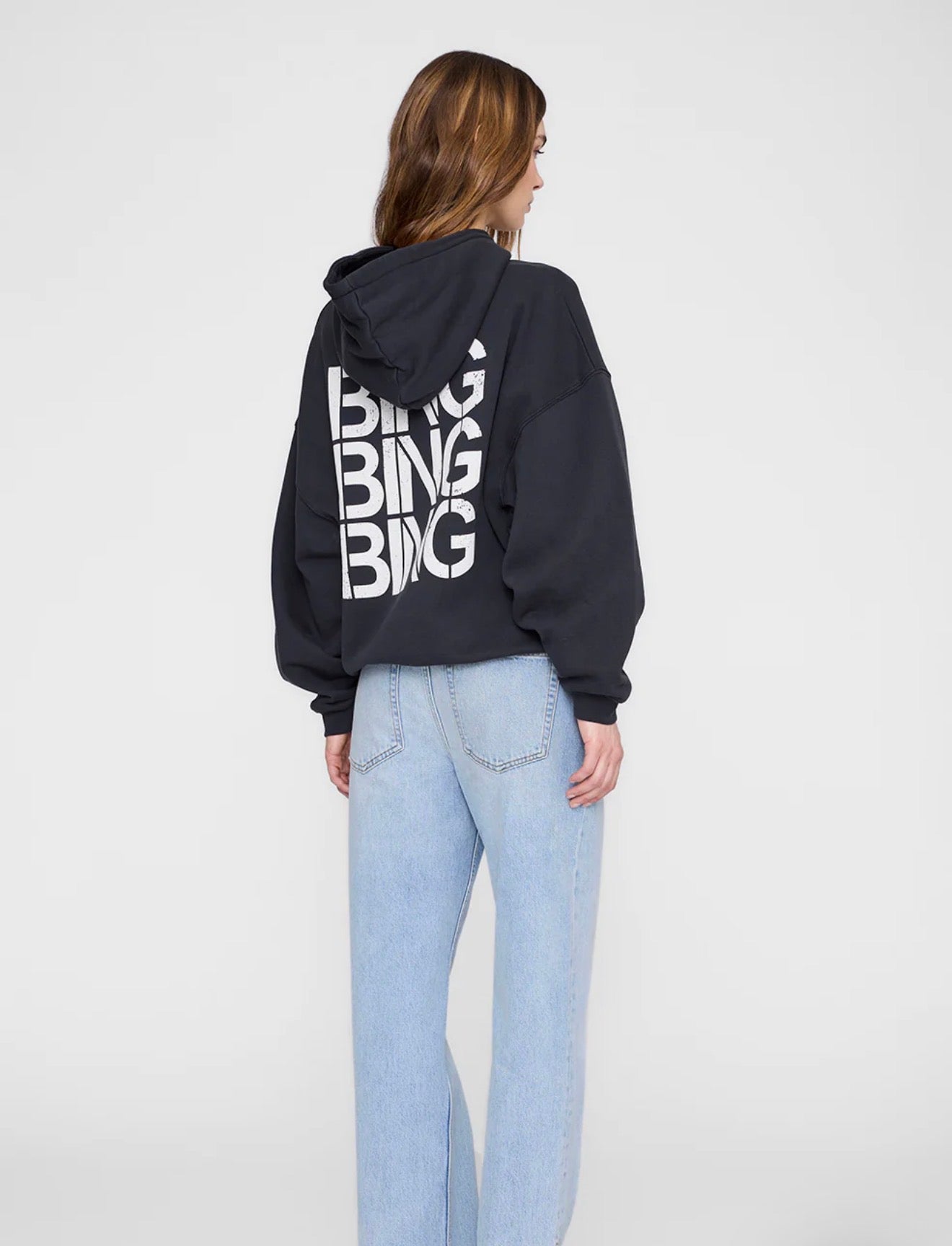 Harvey Sweatshirt Stencil in Vintage Black Cloth Lifestyle Boutique