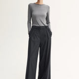 Sierra Top in Charcoal Marle Elka Collective