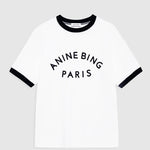 Jaylin Tee Paris in Ivory Anine Bing