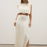 Contessa Top in Ivory Bayse Brand