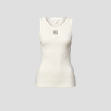 V&W Metal Tank in White