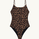 Vesta One Piece in Leopard Anine Bing
