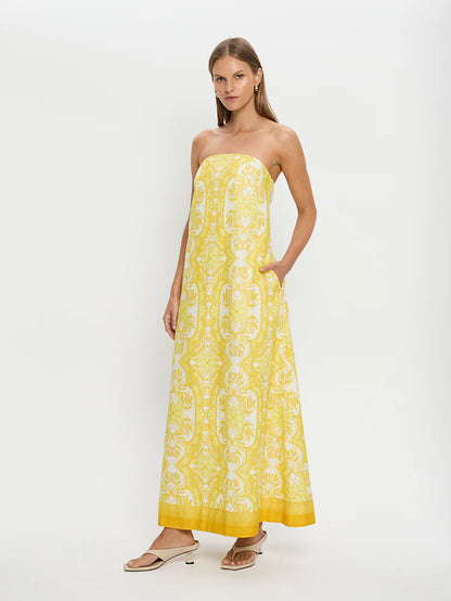 Madeline Strapless Maxi Dress