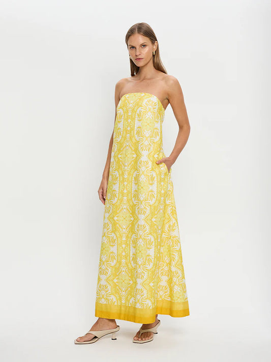 Madeline Strapless Maxi Dress