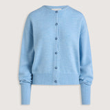 Hart Merino Cardigan in Blue Viktoria + Woods