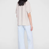 Cade Tee in Wash White Leopard ANINE BING