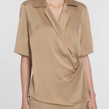 Broadway Shirt in Hazelnut