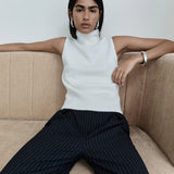 Ronnie Knit in White