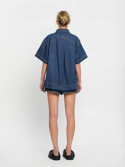 Paloma Shirt in Indigo