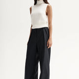 Tobias Pant in Navy Pinstripe