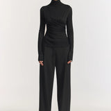 Iridescent Top in Black