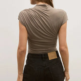 Astrid Bodysuit in Mink