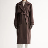 Arna Coat in Chocolate
