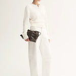 Posie Knit Cardigan in White Elka Collective
