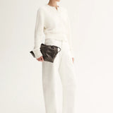 Posie Knit Cardigan in White Elka Collective