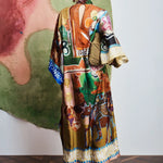Mlak Silk Midi Dress Alemais