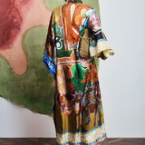 Mlak Silk Midi Dress Alemais
