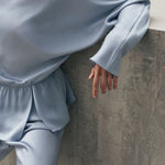 Locket Top in Blue Viktoria + Woods