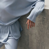 Locket Top in Blue Viktoria + Woods
