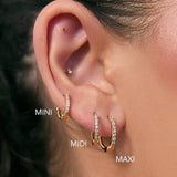 Tabitha Mini Gold Huggies Arms of Eve