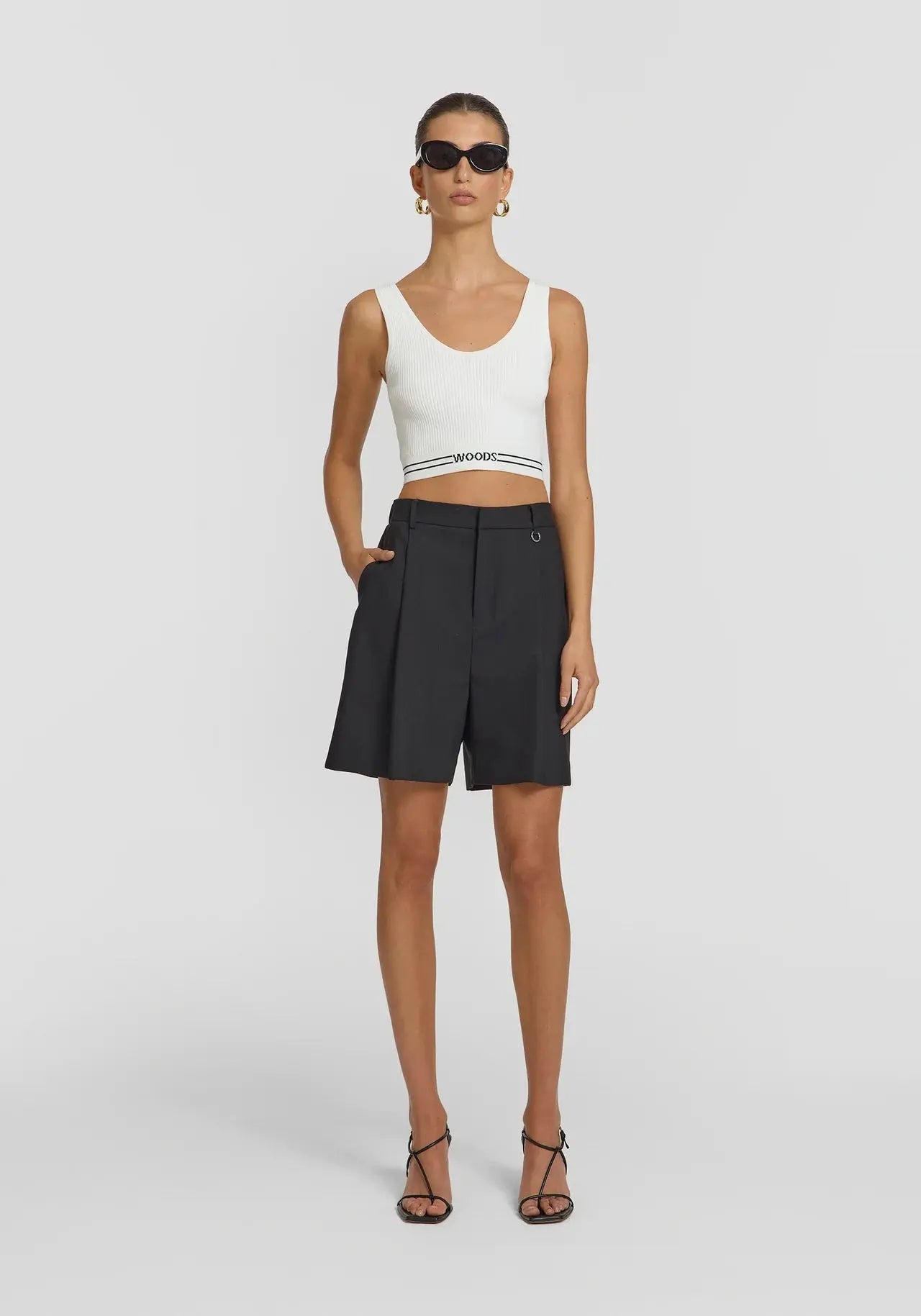 Unisex Granger Short in Black Viktoria + Woods