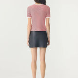Stripe Rib Baby S/S T-Shirt