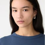 Long Sleeve Circle Top in Midnight Blue Bassike