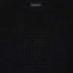 Alto Sweatshirt Framed Monogram Black Anine Bing
