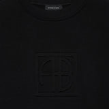 Alto Sweatshirt Framed Monogram Black Anine Bing