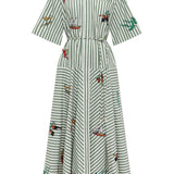 Bisou Embroidered Shirtdress Alemais