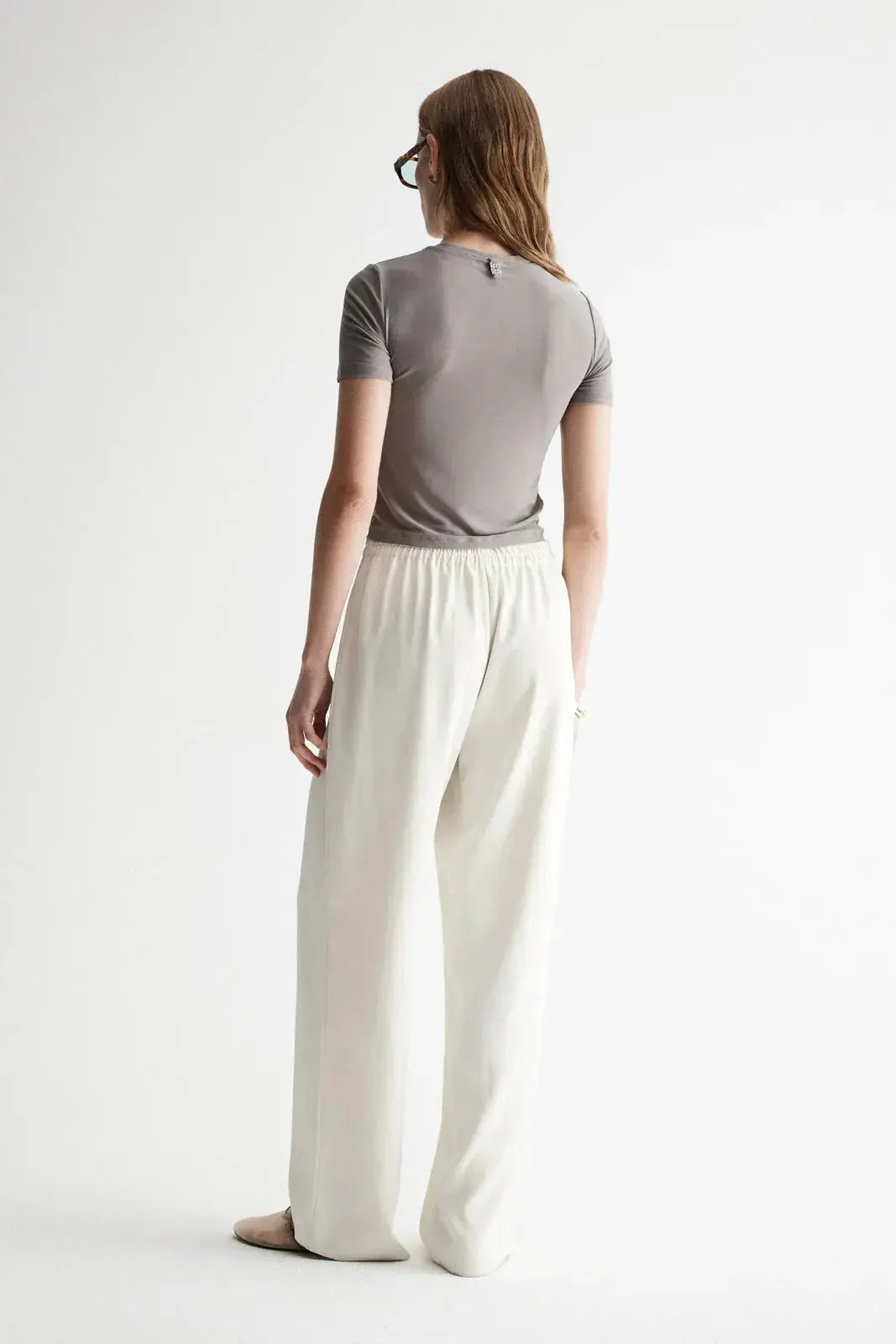 Edra Pant in Ecru Elka Collective