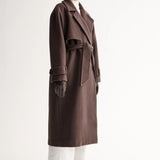 Arna Coat in Chocolate