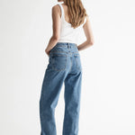 Odin Straight Leg Jean in Trinity Blue Elka Collective