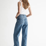 Odin Straight Leg Jean in Trinity Blue Elka Collective