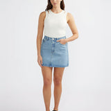 Reese Denim Mini Skirt Ena Pelly