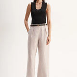 Hayes Knit Top in Chocolate Elka Collective