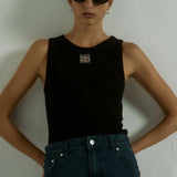 V&W Metal Tank In Black