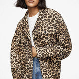 Flynn Jacket in Leopard Anine Bing