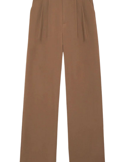 Carrie Pant in Camel Twill